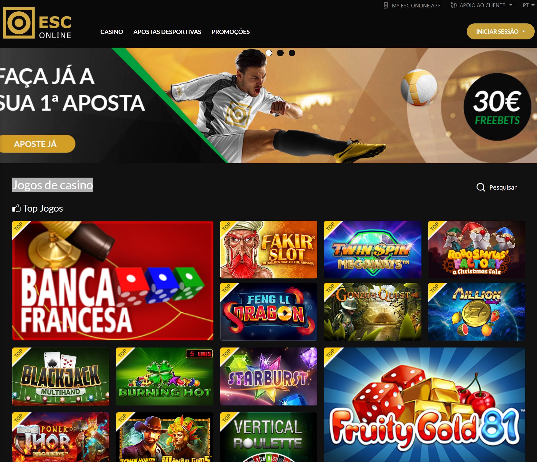 Apostas Online: Casinos em Portugal￼